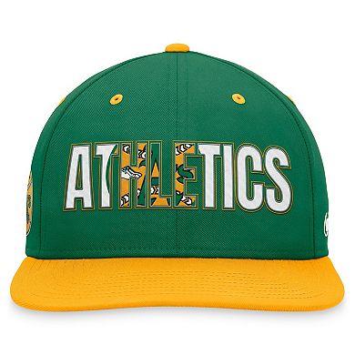 Men's Nike Green Oakland Athletics Cooperstown Collection Pro Snapback Hat