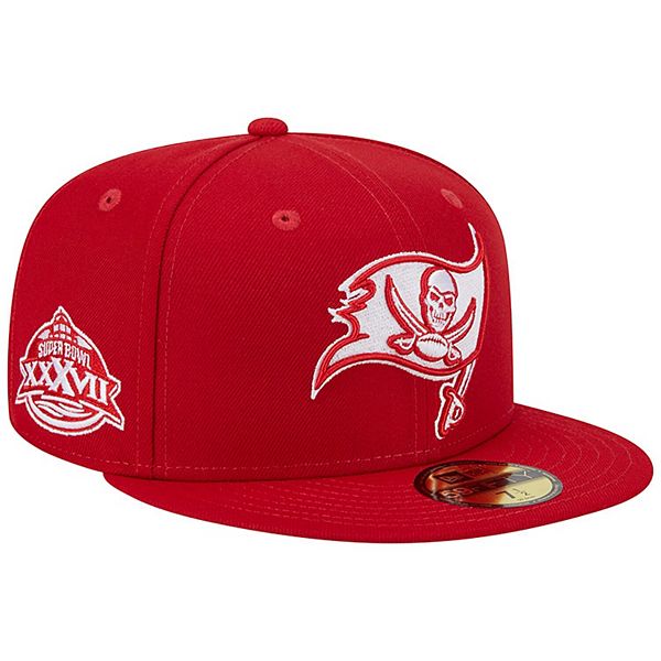 Men's New Era Scarlet Tampa Bay Buccaneers Super Bowl XXXVII Main