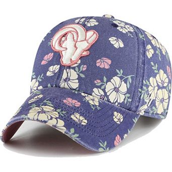 Women's '47 Navy Los Angeles Rams Primrose Clean Up Adjustable Hat