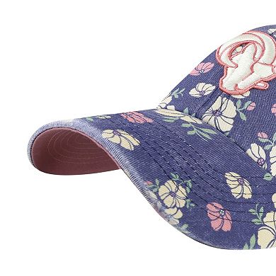 Women's '47 Navy Los Angeles Rams Primrose Clean Up Adjustable Hat