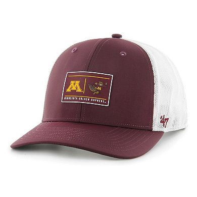Men's '47 Maroon Minnesota Golden Gophers Bonita Brrr Hitch Adjustable Hat