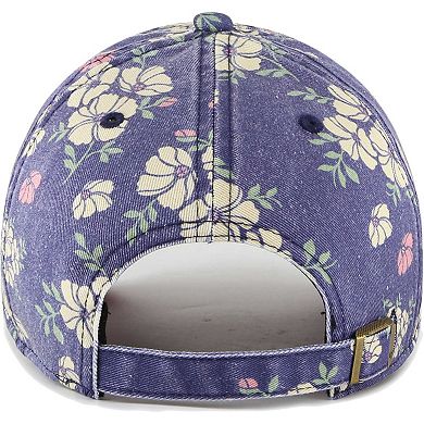 Women's '47 Navy New York Jets Primrose Clean Up Adjustable Hat