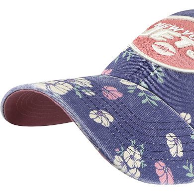 Women's '47 Navy New York Jets Primrose Clean Up Adjustable Hat