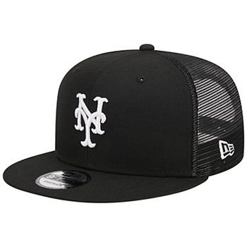 SKELEPHUNK METS WARP SNAP CAP【BLK/BLK】 Skelephunk Mets Warp Snapback Hat - Black - RAWDRIP
