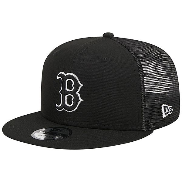 Black and white boston red sox hat online