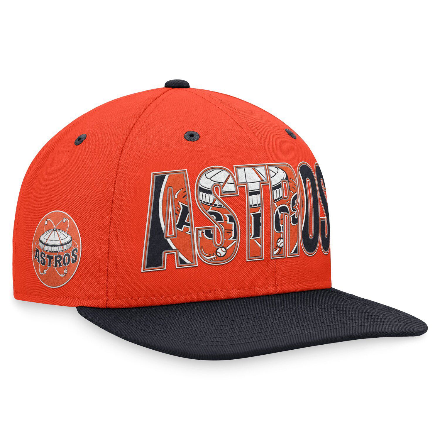 Mitchell & Ness Gray Houston Astros Cooperstown Collection Away Snapback  Hat for Men