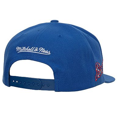 Men's Mitchell & Ness Royal Atlanta Braves Cooperstown Collection ...