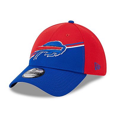 Men's New Era  Red/Royal Buffalo Bills 2023 Sideline 39THIRTY Flex Hat