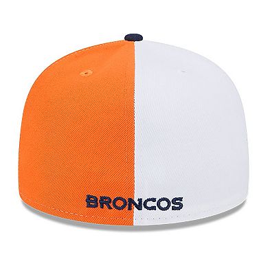 Men's New Era  Orange/Navy Denver Broncos 2023 Sideline 59FIFTY Fitted Hat