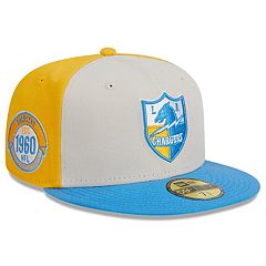 New Era Powder Blue Los Angeles Chargers Word 9FIFTY Snapback Hat