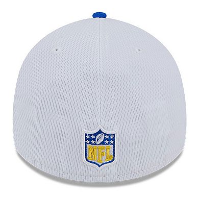 Men's New Era  White/Royal Los Angeles Rams 2023 Sideline 39THIRTY Flex Hat