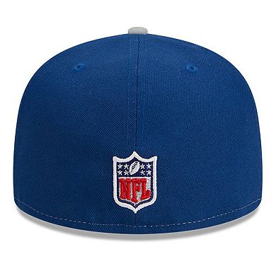 Men's New Era Cream/Royal Indianapolis Colts 2023 Sideline Historic ...