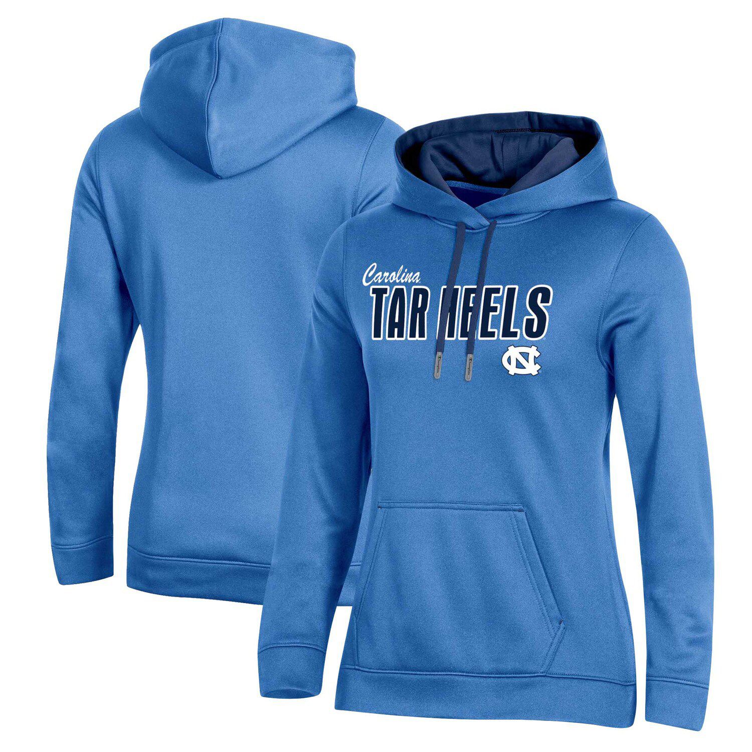 Carolina Panthers Mitchell & Ness All Over 2.0 Pullover Sweatshirt - Blue