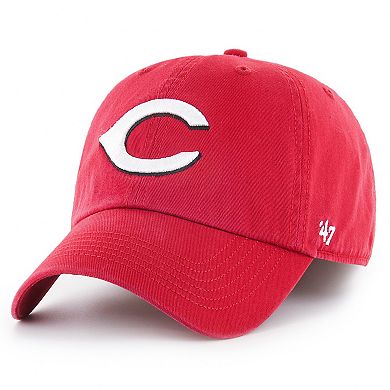Men's '47 Red Cincinnati Reds Franchise Logo Fitted Hat