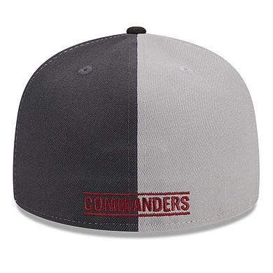 Men's New Era  Gray/Black Washington Commanders 2023 Sideline 59FIFTY Fitted Hat
