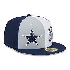 New Era Men's New Era Heathered Gray/Navy Dallas Cowboys 2022 Sideline  39THIRTY Historic Flex Hat