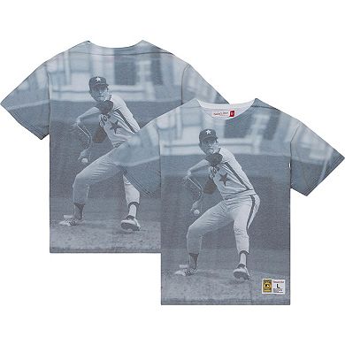 Men's Mitchell & Ness Nolan Ryan Houston Astros Cooperstown Collection Highlight Sublimated Player Graphic T-Shirt
