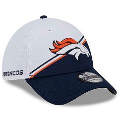 Men's New Era Graphite/Orange Denver Broncos 2021 NFL Draft Trucker  39THIRTY Flex Hat