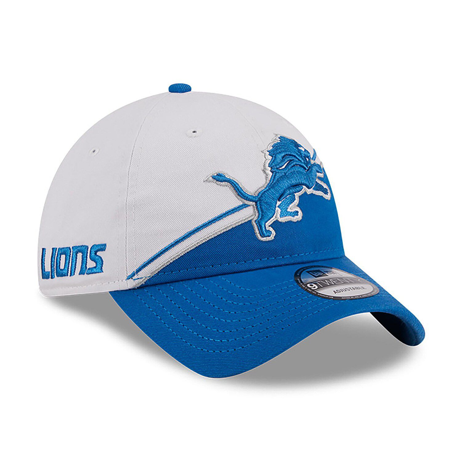 Detroit Lions Youth Pre-Curved Snapback Hat - Blue