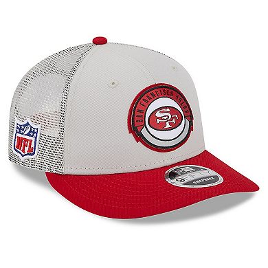 Men's New Era Cream/Scarlet San Francisco 49ers 2023 Sideline Historic ...