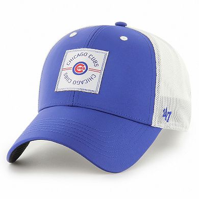 Men's '47 Royal Chicago Cubs Disburse MVP Trucker Adjustable Hat