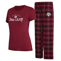 Concepts Sport Women's NFL Arctic T-Shirt & Flannel Pants Sleep Set