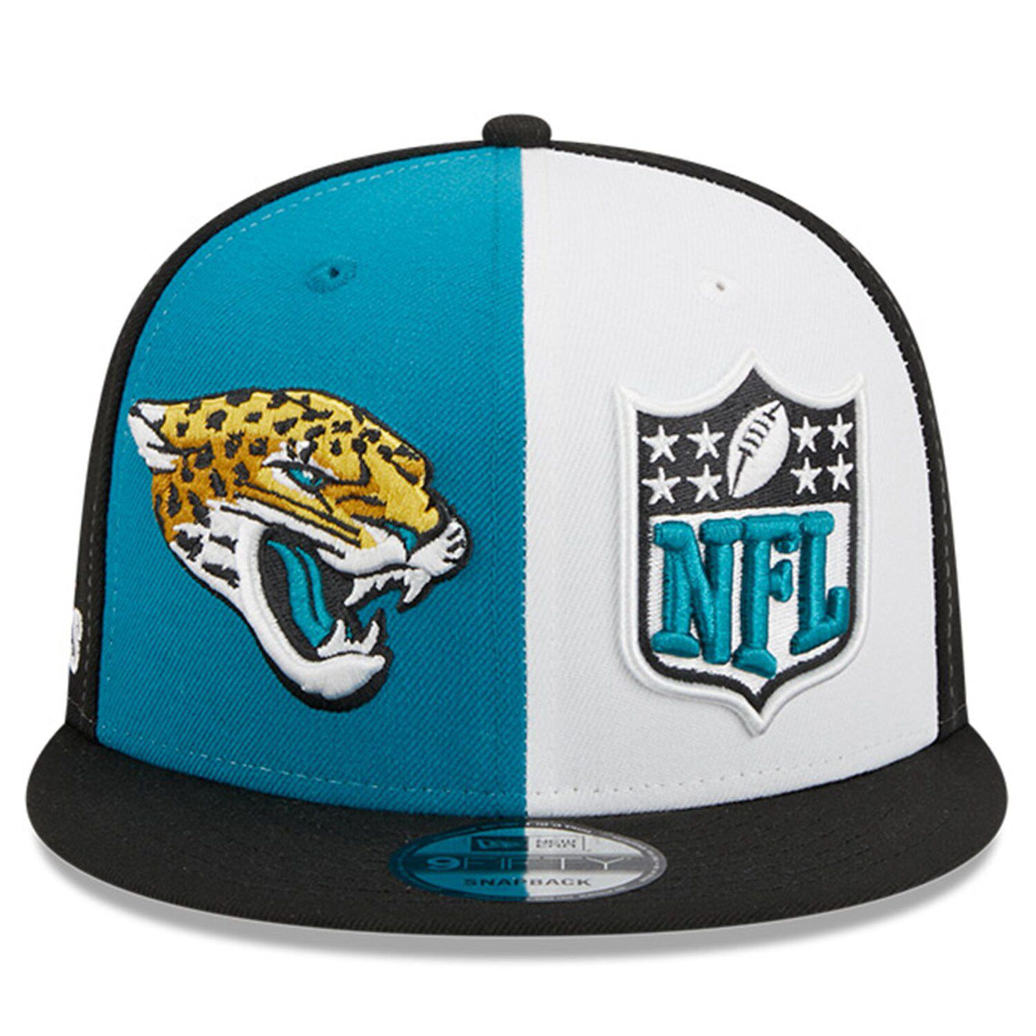 Men's New Era Teal/Black Jacksonville Jaguars 2023 Sideline 9FIFTY ...