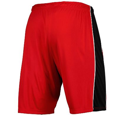 Men's Colosseum Scarlet Nebraska Huskers Panel Shorts