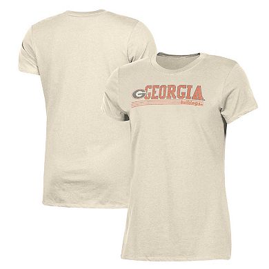 Women's Champion Cream Georgia Bulldogs Classic T-Shirt