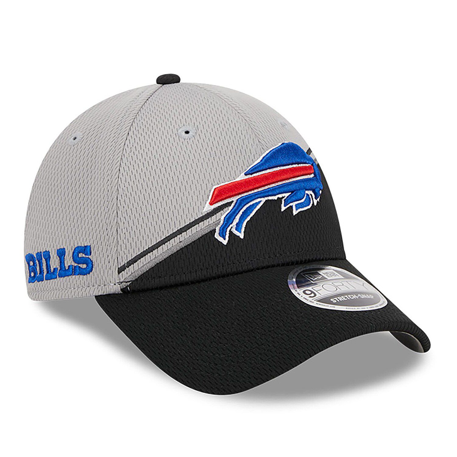 New Era Men's Heather Gray Buffalo Bills 2022 AFC East Division Champions Locker Room 9FORTY Adjustable Hat