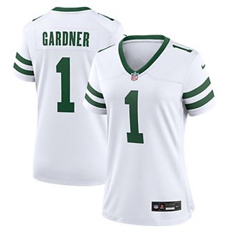 Women's Nike Ahmad Sauce Gardner White New York Jets Legacy Player Game Jersey