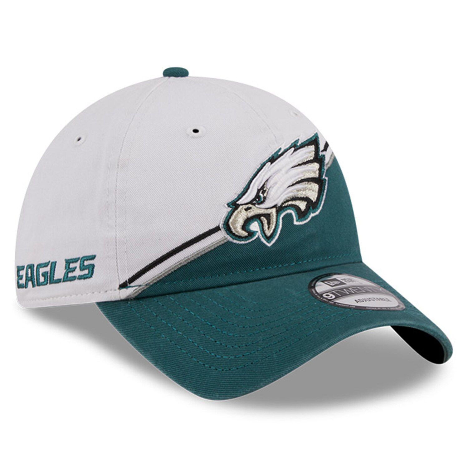 Men's New Era Khaki Philadelphia Eagles Raffia Front 59FIFTY Fitted Hat