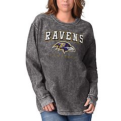 Fanatics Branded White Baltimore Ravens Leopard Team Pullover Sweatshirt