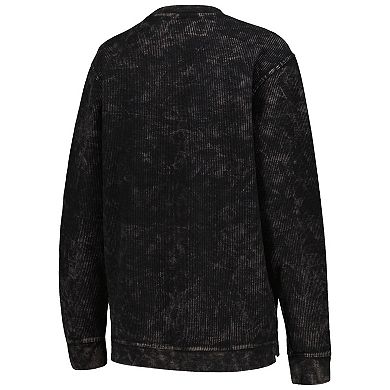 Women's G-III 4Her by Carl Banks Black Washington Commanders Comfy Cord Pullover Sweatshirt