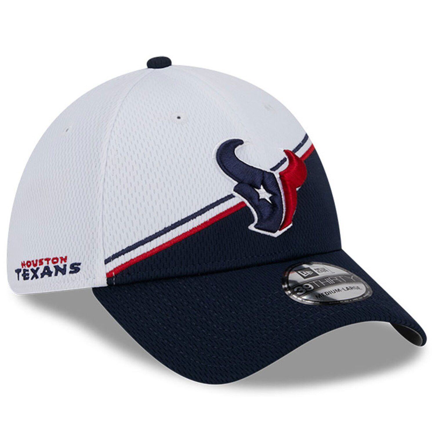 Men's New Era Navy/Black Houston Texans 2021 NFL Sideline Road