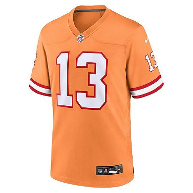 Men's Nike Mike Evans Orange Tampa Bay Buccaneers Throwback Game Jersey