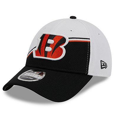 Men's New Era White/Black Cincinnati Bengals 2023 Sideline 9FORTY ...