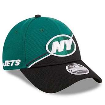 Men's New Era Green/Black New York Jets 2023 Sideline 9FORTY Adjustable Hat