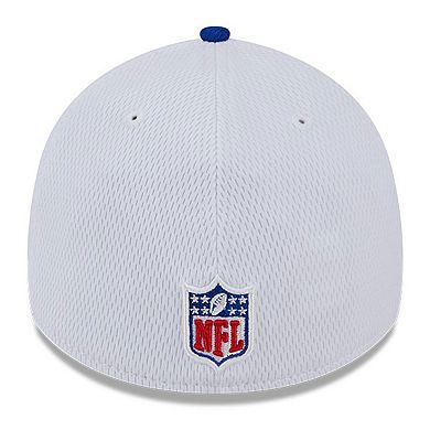 Men's New Era White/Royal Buffalo Bills 2023 Sideline 39THIRTY Flex Hat