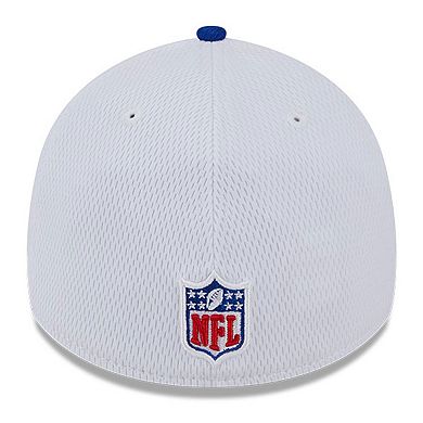 Men's New Era  White/Royal Buffalo Bills 2023 Sideline 39THIRTY Flex Hat