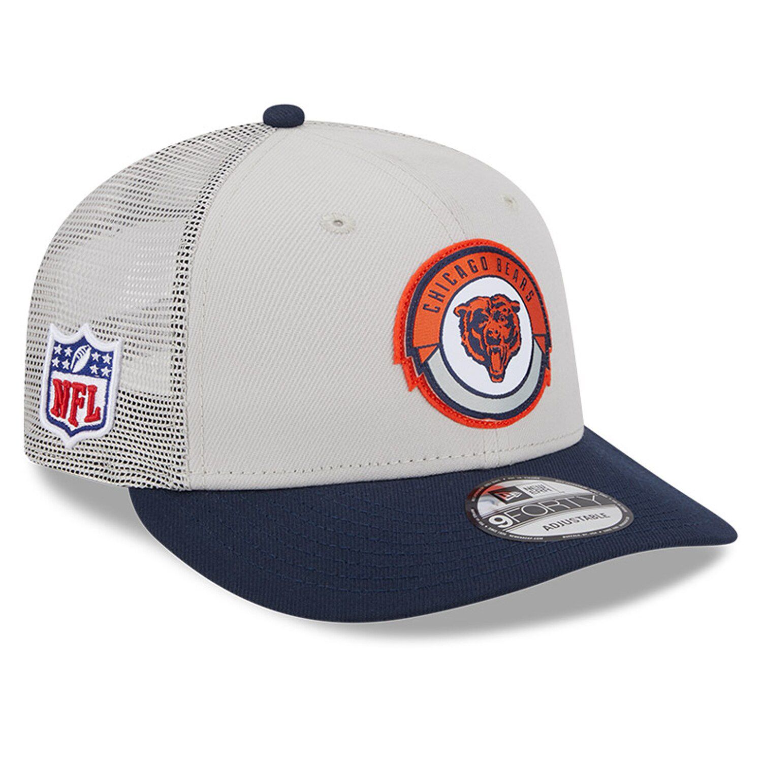 Miami Dolphins New Era 2023 Salute to Service 9FIFTY Low Profile Snapback Hat - Stone/Aqua