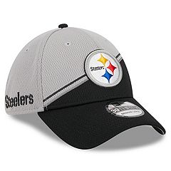 New Era Men's Black Pittsburgh Steelers 2021 Sideline Tech Cuffed Knit Hat