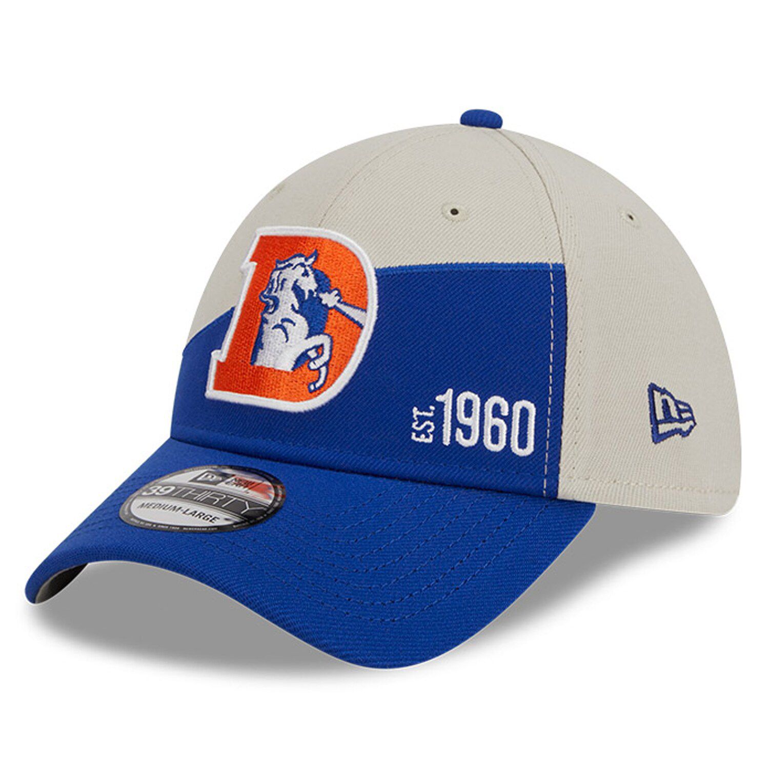 47 Brand Navy Denver Broncos Unveil Flex Hat in Blue for Men