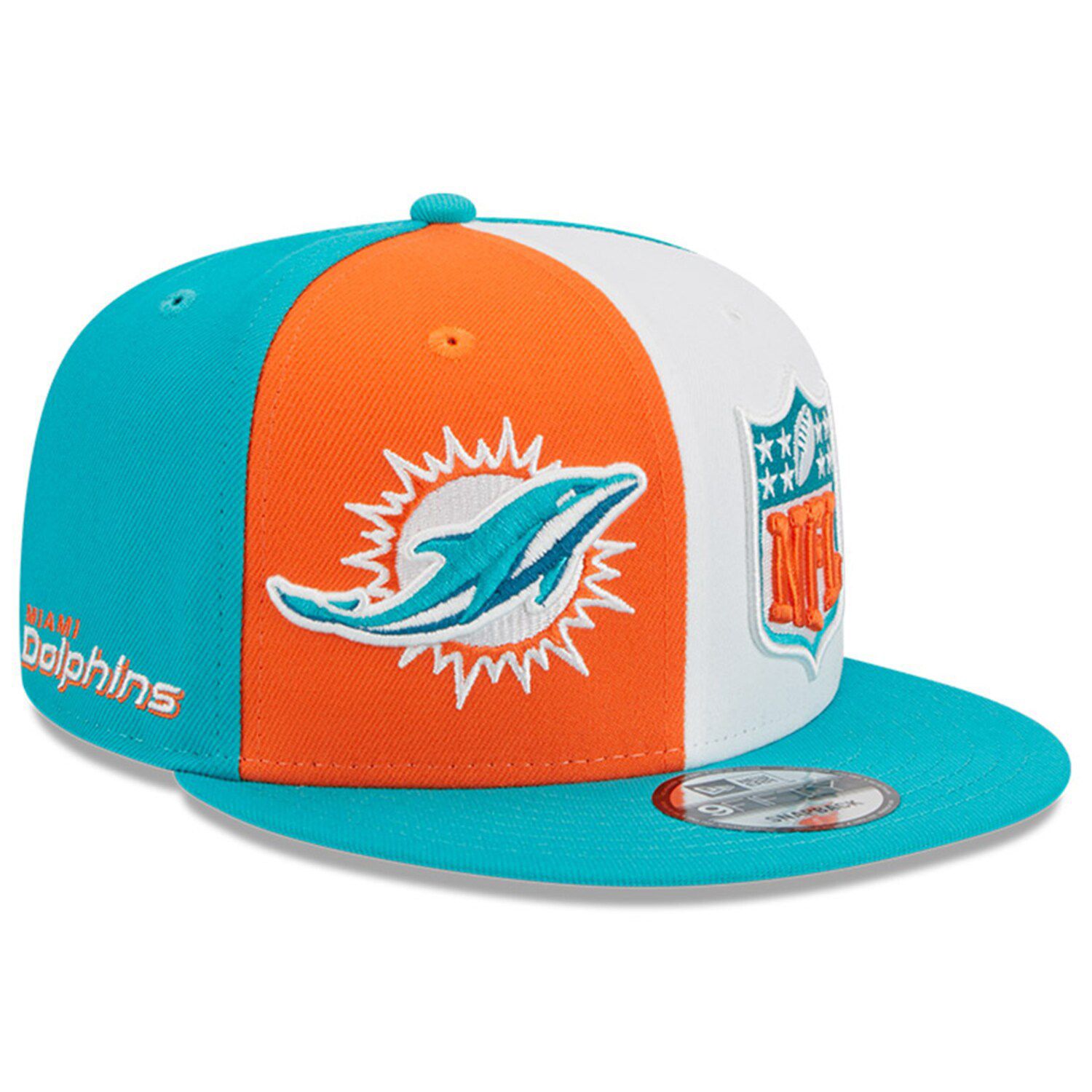 2022 Miami Dolphins 47 Brand NFL Clean Up Adjustable Strapback Hat Dad Cap  Aqua