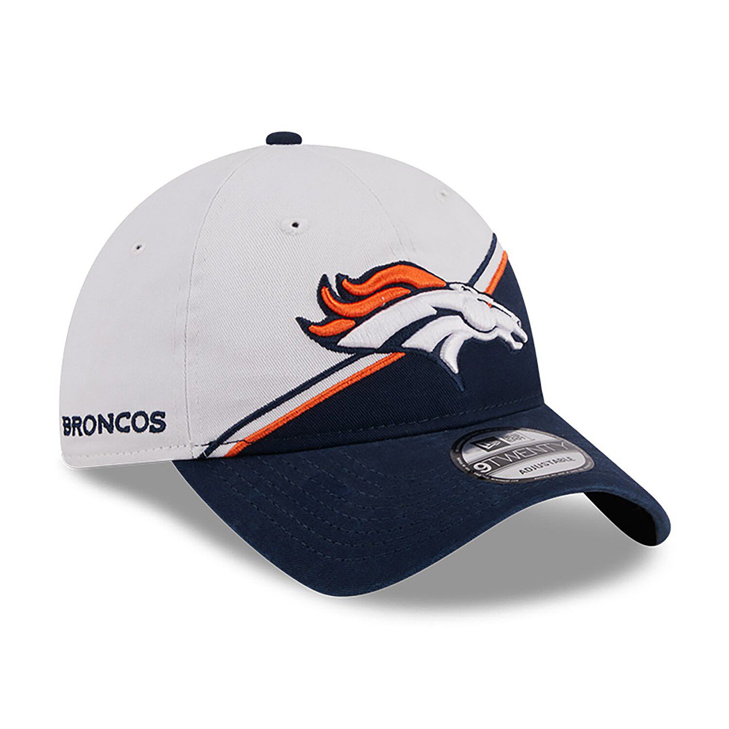 Men's New Era Black/Navy Denver Broncos 2022 NFL Draft Low Profile 59FIFTY Fitted Hat