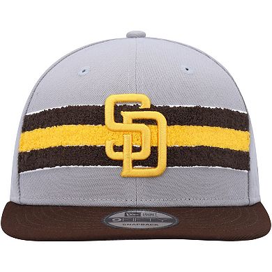 Men's New Era Brown San Diego Padres Band 9FIFTY Snapback Hat