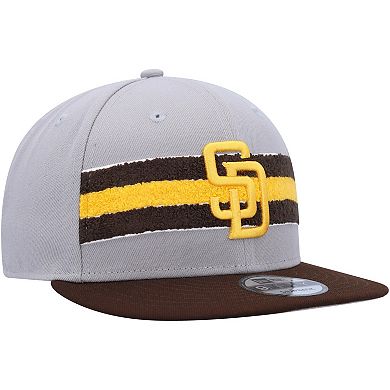 Men's New Era Brown San Diego Padres Band 9FIFTY Snapback Hat