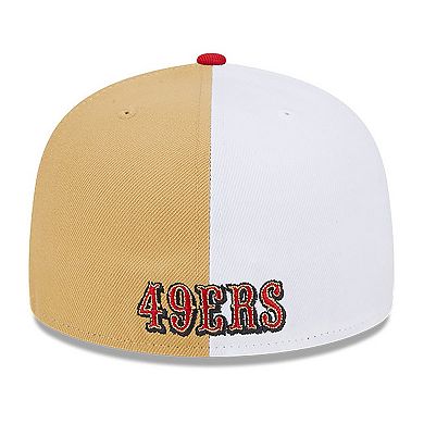 Men's New Era  Gold/Scarlet San Francisco 49ers 2023 Sideline 59FIFTY Fitted Hat