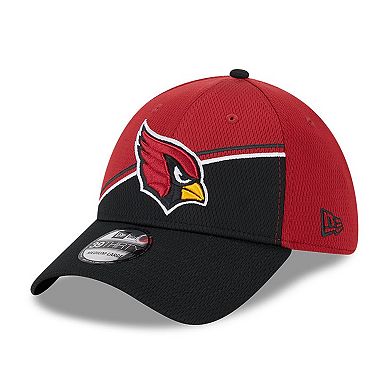 Men's New Era Cardinal/Black Arizona Cardinals 2023 Sideline 39THIRTY ...