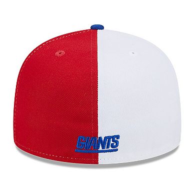 Men's New Era Red/Royal New York Giants 2023 Sideline 59FIFTY Fitted Hat